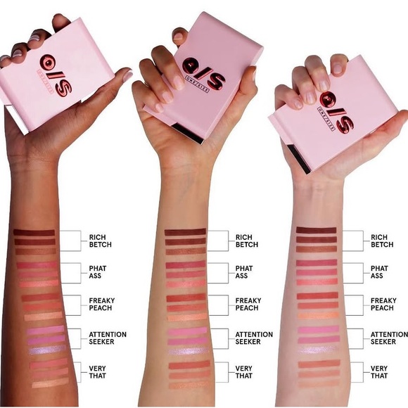 One/Size O/S Cheek Clapper 3D Blush Trio Attention Seeker BNIB - Picture 12 of 16